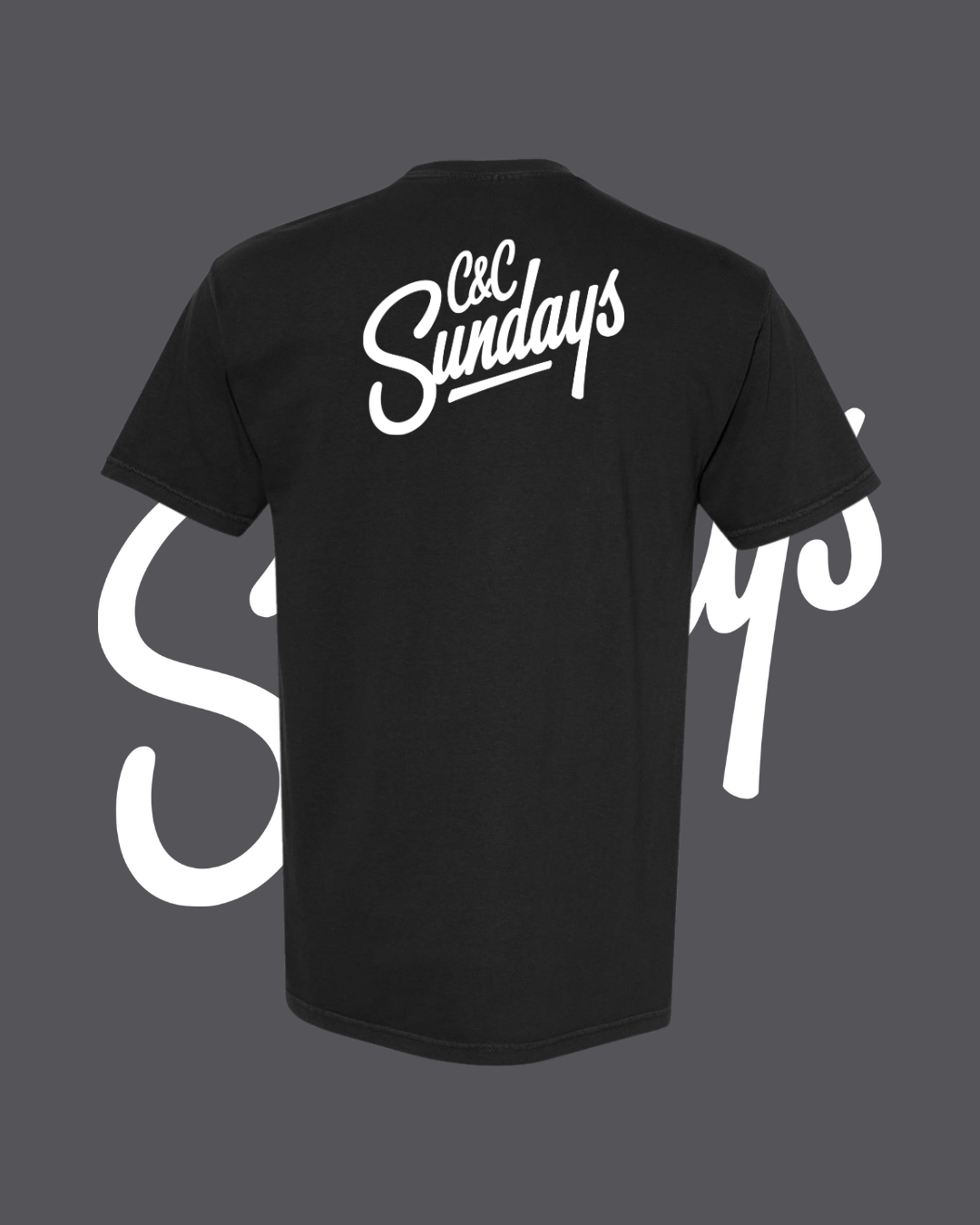 C&C Sundays Black Shirt