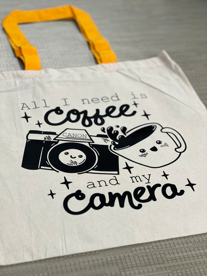 Coffee and my Camera Tote