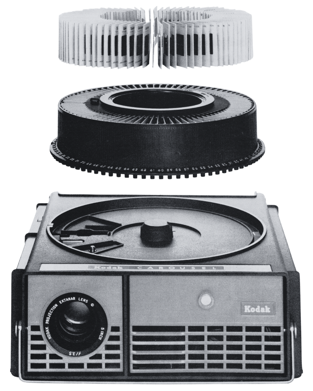 Carousel Projector Blowup