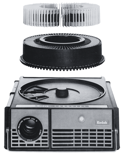 Carousel Projector Blowup