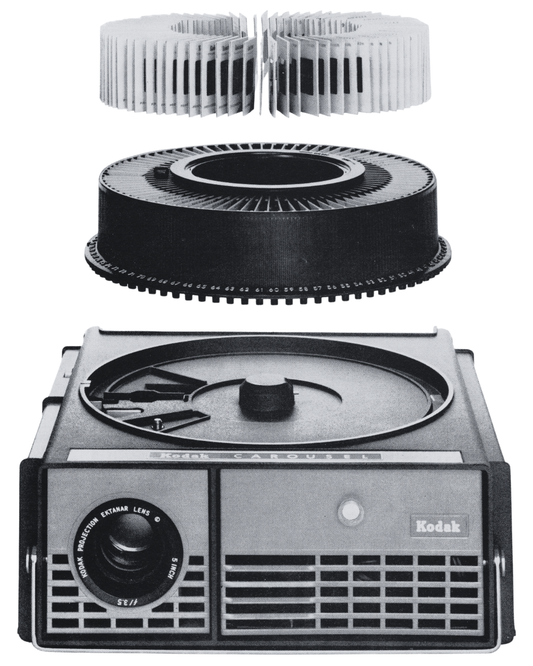 Carousel Projector Blowup